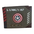 thumbnail image 1 of Cartera de lona militar vintage Capitán América de BB Designs B. Designs 74911100, 1 of 1