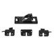 thumbnail image 1 of Molde de soporte para cámara de sistema panorámico de 360 grados para automóvil, parte delantera, trasera, izquierda y derecha para Land Cruiser 2016-2, color negro, 1 of 5