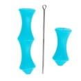 thumbnail image 2 of Protectores de dedos de cuerda de arco de silicona para tiro con arco de caza Quickshot Finger Guard Taps, 2 of 4