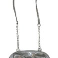 thumbnail image 3 of Candies Metallic Glitter Silver Crossbody Purse, 3 of 3