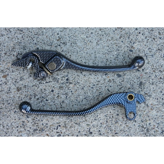 1987-1996 Honda Hurricane CBR1000 CBR 1000 CARBON FRONT BRAKE & CLUTCH LEVERS