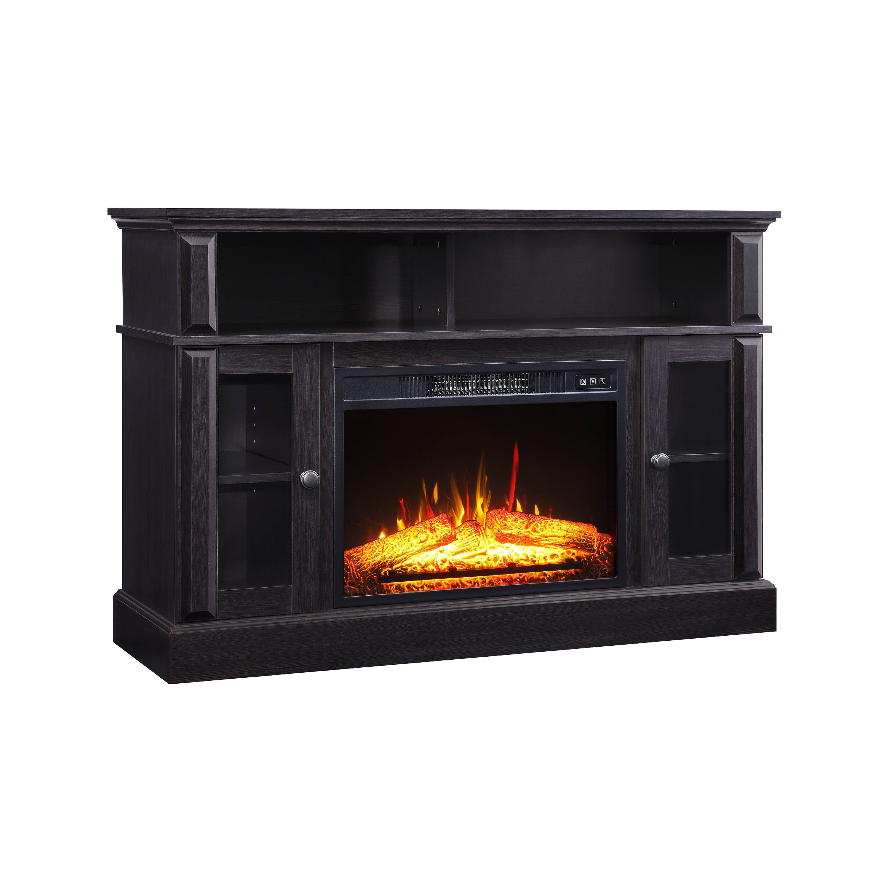Whalen Barston Media Fireplace Console for TV's up to 55”, Espresso Finish - image 5 of 11