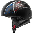 thumbnail image 2 of GMAX HH-65 Helmet - Bravery - Matte Black/Red/White/Blue - MD, 2 of 3