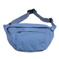 thumbnail image 1 of Mochila de lona con bandolera para hombre y mujer, bolso de hombro informal para senderismo al aire libre, bolsa de pecho de viaje, 1 of 5