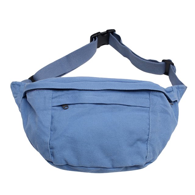 Mochila de lona con bandolera para hombre y mujer, bolso de hombro informal para senderismo al aire libre, bolsa de pecho de viaje