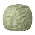 thumbnail image 1 of Small Green Dot Kids Bean Bag Chair, 1 of 9