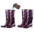 thumbnail image 5 of YUEHUA Womens Rain Boots Long Casual Fashion Outdoor Hiking Walking Gardening Waterproof Anti- Shoes Comfortable Insole Light Rain Shoes Outdoor Garden Shoes, 5 of 9