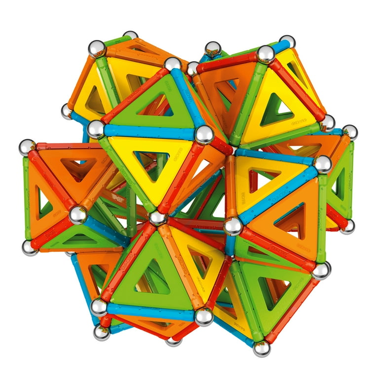 Geomag MASTERBOX Supercolor Panels - 388 Pieces - STEM Toy