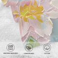 thumbnail image 3 of Flowers Painting Hand Towel Bath Towels Face Towels Cotton Absorbent for Home Hotel Spa Swimming Yoga Sports, 3 of 7