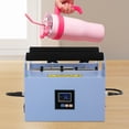 thumbnail image 4 of Fichiouy Tumbler Mug Heat Press Machine 40 OZ Sublimation Straight Skinny Tumbler Mug Heat Transfer 500W, 4 of 12