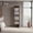 Natural, variant on LHSHID 1-Door Wardrobe with Mirror, Dark Walnut