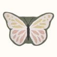 thumbnail image 4 of Mainstays Multicolor Butterfly Non-Slip Scatter Rug, 24" x 36", 4 of 5