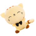 thumbnail image 3 of Almohada de cojín de felpa de gato, relleno de algodón PP, decoración del hogar, muñeca, cara sonriente, juguetes de peluche de dibujos animados, regalos, 50 cm Advancent WJ1190-12, 3 of 7