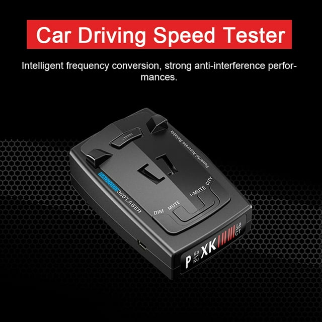 Measurement Car Driving Speed Tester High Accuracy Compact Portable Multi Mode Warning Vehicle Speed Measurement Device