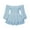 Blue, variant on Ladies Loose Ruched Jumpsuit, Summer Women Lace Boat Neck Long Sleeve Elastic Waist Flouncing Bodysuit Siamese Trousers