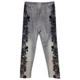 thumbnail image 4 of MKLEKYY Pantalones deportivos mujer Vaqueros capri con estampado floral para mujer para uso casual Conjuntos de primavera, 4 of 4