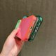 thumbnail image 2 of For iPhone 17 Pro Max Case Clear Contrasting Colors Shockproof TPU Phone Back Cover - Rose, 2 of 4
