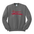 thumbnail image 2 of Wild Bobby, SRT Silhouette Street Racing Viper, Cars and Trucks, Unisex Crewneck Graphic Sweatshirt, Charcoal, 3X-Large, 2 of 4