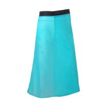 figatia Waterproof Rain Skirt Half Poncho Foldable Adjustable Waist Half Body Rain Pants Rain Cover for Hiking Cycling Picnic Camping Blue