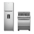 thumbnail image 1 of COMBO ESTUFA ACROS AFR4132G 30" TITANIO + REFRIGERADOR WHIRLPOOL WT-32409D 9P3 C/DESPACHADOR, 1 of 5