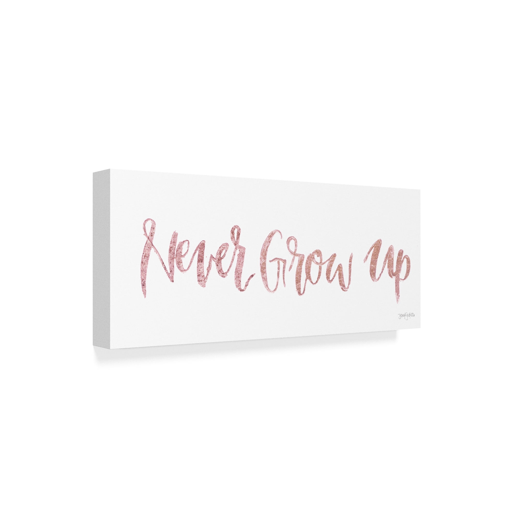 Trademark Fine Art 'Sweet Baby Girl IV Pink' Canvas Art by Jenaya Jackson