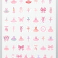 thumbnail image 4 of 35pcs-50pcs Elegant Stickers Stationery Stickers Pink Dance Kids Stickers for Laptops Suitcases Phones, 4 of 9