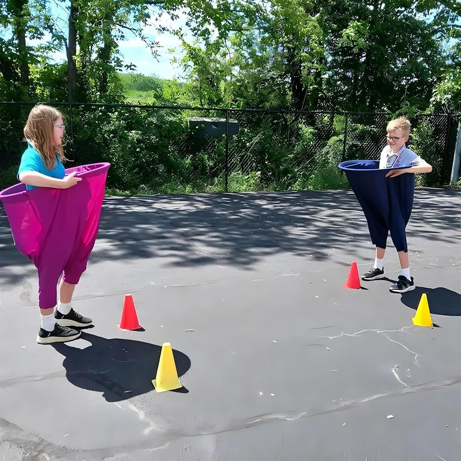 Granny Pants Yard Game, 2025 New Granny Pants Outdoor Game with Bouncy Balls, Giant Outdoor Games for Adults and Family, Funny Party Yard Games