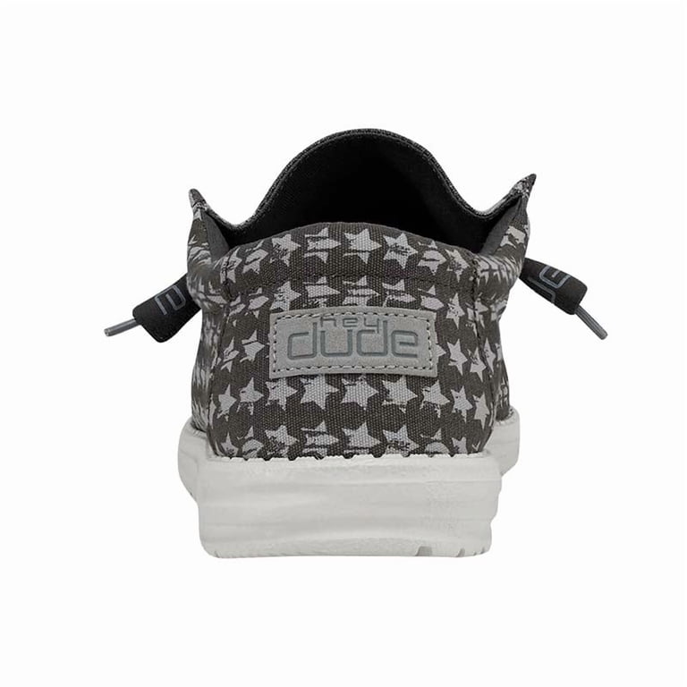 Hey Dude Wally Greyed Patriotic Shoes - Walmart.com display picture 3