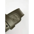 thumbnail image 3 of Gorilla Wear 4 Inch Padded Leather Lifting Belt - Army Green, 3 of 7