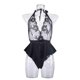 thumbnail image 1 of Zhuge Lencería Erótica para Mujer, Conjunto Erótico de Encaje y Transparencias, Ideal para Bodas de Novia, Tamaño L, Color Negro, 1 of 5