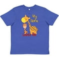 thumbnail image 3 of Inktastic My Nana Loves Me Giraffe Youth T-Shirt, 3 of 5