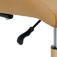 thumbnail image 6 of Mainstays Plush Velvet Office Chair, Dusty Gold, 6 of 13