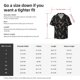 thumbnail image 5 of Balery Happy Skeletons Dancing Camisa Casual de Manga Corta con Botones para Hombre, Texturizada, Estilo Cubano, para Playa, Verano-Large, 5 of 5