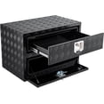 thumbnail image 2 of Bingirl 24 - 18 - 20 Durable Aluminum Truck Tool Box with 1 Drawer and Two - Tier Organizer Design, Waterproof Underbody Toolbox for Pickup Truck Bed, RV Trailer, 2 of 5