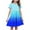 Z2-Blue-sales today clearance, variant on MKOSPLRT Babydoll Dress for Kids 4-15 Years Short Sleeve Crew Neck Tiered Dress Cute Color Block Swing A Line Dresses for Summer Beach