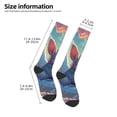 thumbnail image 2 of Naloa Sunshine Winged Rabbit Thigh High Socks Extra Long Stretchy Sock Women Over Knee High Opaque Stocking Daily Wear, 2 of 6