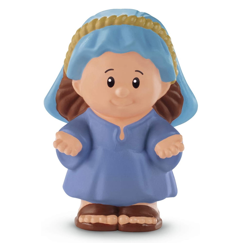 Fisher-Price Little People Bible Story Holy Mother Mary CHRISTMAS Figure Kid To 
