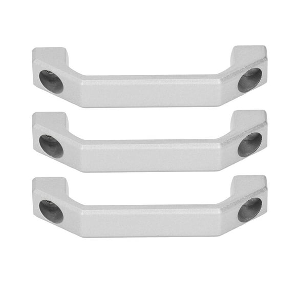 Manija de puerta de aleación de aluminio, manija de gabinete de 3 piezas Manija de cajón de aleación de aluminio de aluminio Manija de puerta de gabinete impulsada por el rendimiento