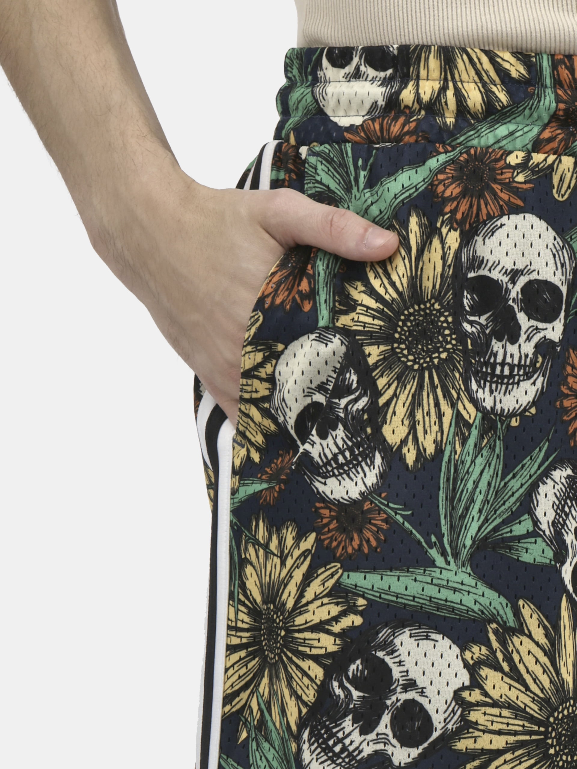 No Boundaries Men's & Big Men's Solid and Printed Mesh Shorts, Sizes XS-5XL
