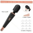 thumbnail image 5 of XOPLAY Cordless Wand Massager,Rechargeable Back Neck Personal Massager for Women Couples, 5 of 7