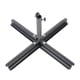 thumbnail image 1 of Base de sombrilla DYNWAVEMX para exteriores fácil de usar resistente portátil con soporte transversal, 1 of 8