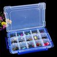thumbnail image 3 of Jewelry Storage Box Creative Plastic 15-grid Diamond Painting Box Bead Organizer, 3 of 10