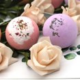 thumbnail image 2 of Bolas de Sal Aromáticas con Flores Secas para Baño Relajante, 6 Unidades en Colores y Fragancias Variadas, Explosión de Burbujas y Esencia Natural para un Spa en Casa., 2 of 6
