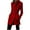 Red, variant on Htigea Clearance Womens Double Breasted Long Trench Coats Mid-Length Belted Overcoat Dress Jacket with Pockets Black,M