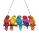 thumbnail image 2 of Decoración colgante de ventana Perfecl Adorno artístico Pájaros acrílicos Estilo A, 2 of 8