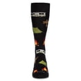 thumbnail image 5 of MeMoi Men's Happy Camper Bamboo Blend Novelty Crew Sock - Mens - Male, 10-13, Crockery, 5 of 7