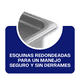 thumbnail image 5 of Inserto de acero inoxidable Rhino INAC-6 26.5 x 16.2 cm altura 6 pulgadas, 5 of 6