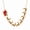 Gold #1, variant on Christmas Necklace X-Mas Jingle Bell Necklaces Present Bow Pendant Necklace Gifts for Women Fashion Holiday Themed Neck Jewelry