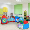 thumbnail image 3 of 5Pcs Colorful Kids Play Tent Ball Pit TeqHome Kids Crawl Tunnel Tunnels Toddlers Playhouse Boys Girls Gift for 3 4 5 6 7 Year Old (Balls Not Included), 3 of 12