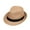 F, variant on Mnycxen Children Kids Summer Beach Sun Hat Jazz Panama Trilby Fedora Hat Gangster Cap
